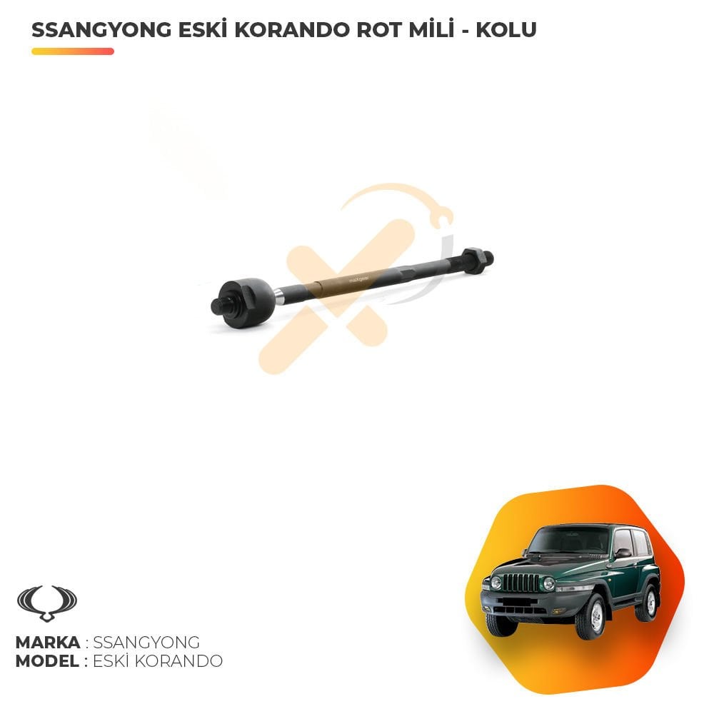 Ssangyong Eski Korando Rot Mili - Rot Kolu