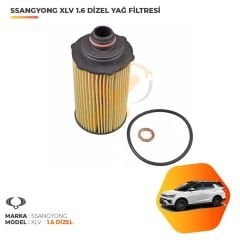 Ssangyong XLV 1.6 Dizel Yağ Filtresi