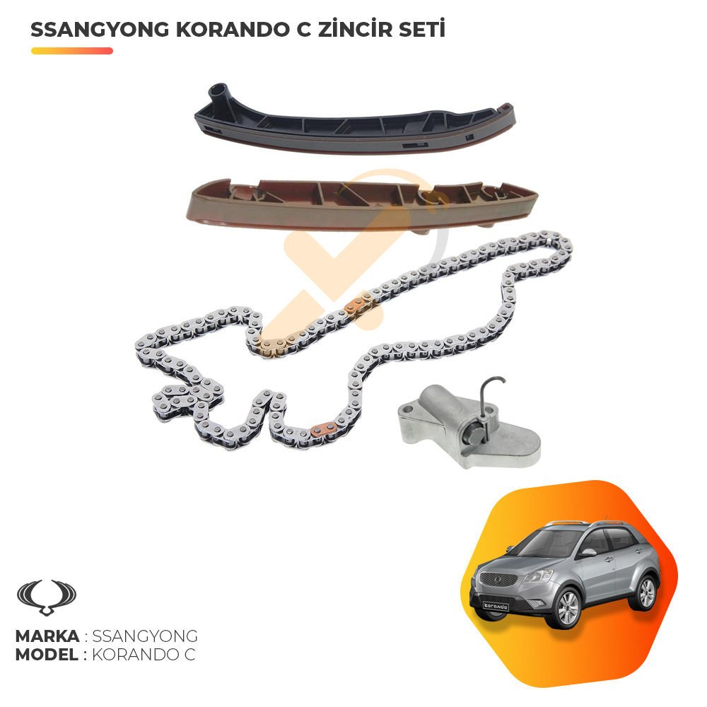 Ssangyong Korando C Zincir Seti