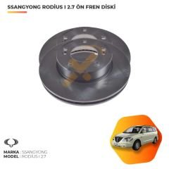 Ssangyong Rodius 2.7 XDI Ön Fren Diski