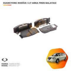 Ssangyong Rodius 2.7 XDI Arka Fren Balatası