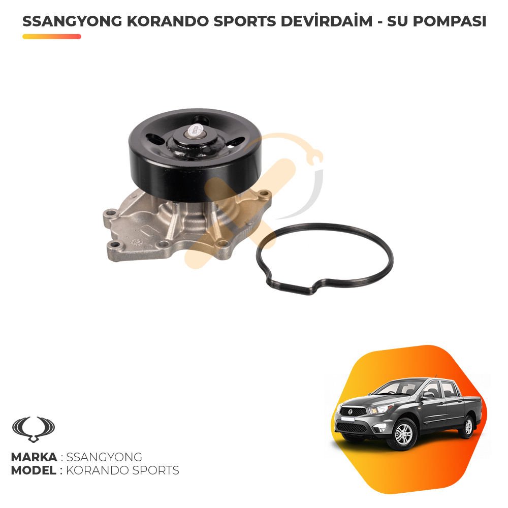 Ssangyong Korando Sports Su Pompası - Devirdaim