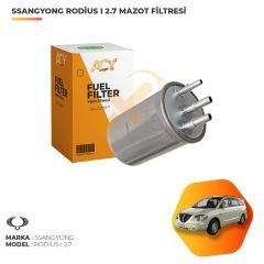 Ssangyong Rodius 2.7 XDI Mazot Filtresi