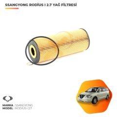 Ssangyong Rodius 2.7 XDI Yağ Filtresi