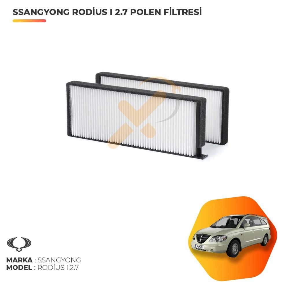 Ssangyong Rodius 2.7 XDI Polen Filtresi