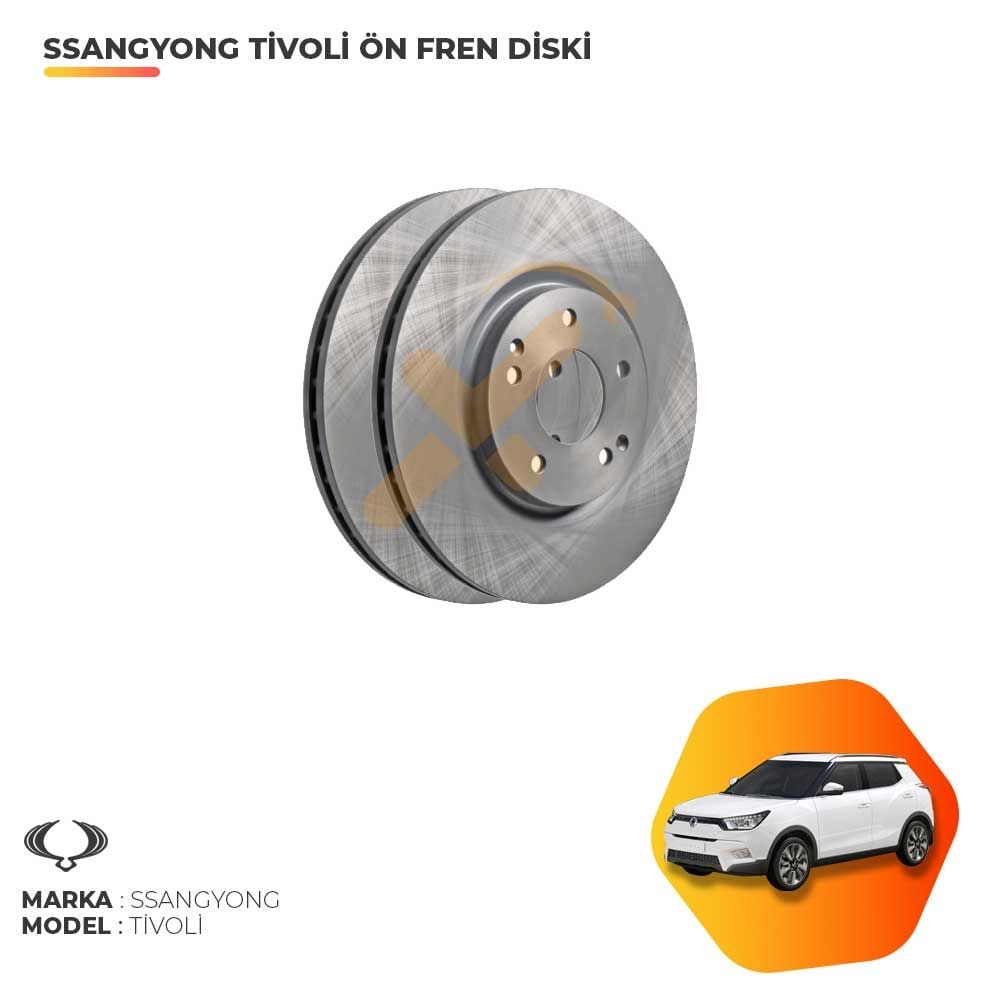 Ssangyong Tivoli Ön Fren Diski