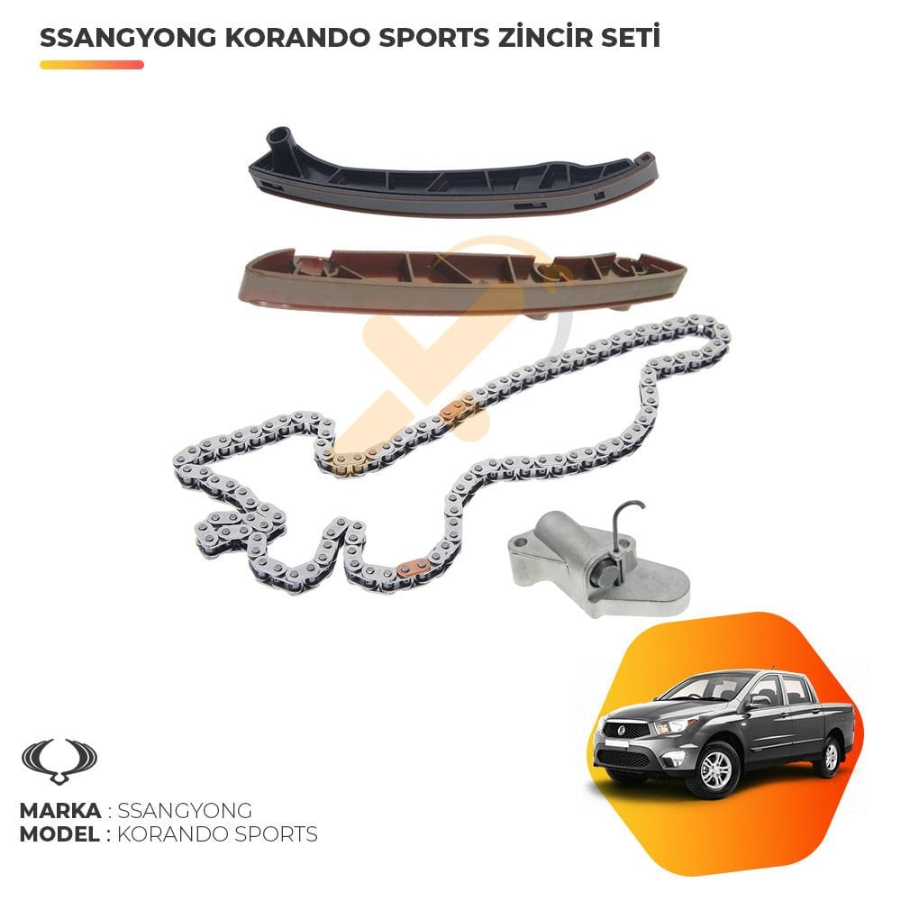 Ssangyong Korando Sports Zincir Seti