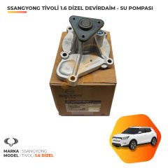 Ssangyong Tivoli 1.6 Dizel Su Pompası - Devirdaim
