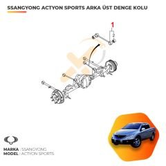 Ssangyong Actyon Sports Arka Üst Denge Kolu