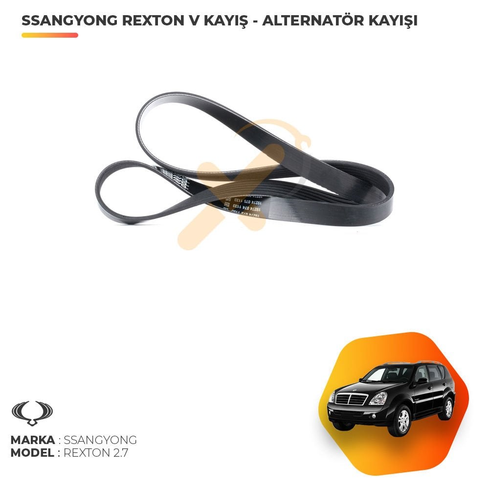 Ssangyong Rexton 2.7 XDI Kanallı V Kayışı
