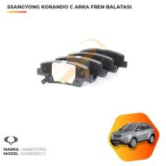 Ssangyong Korando C Arka Fren Balatası