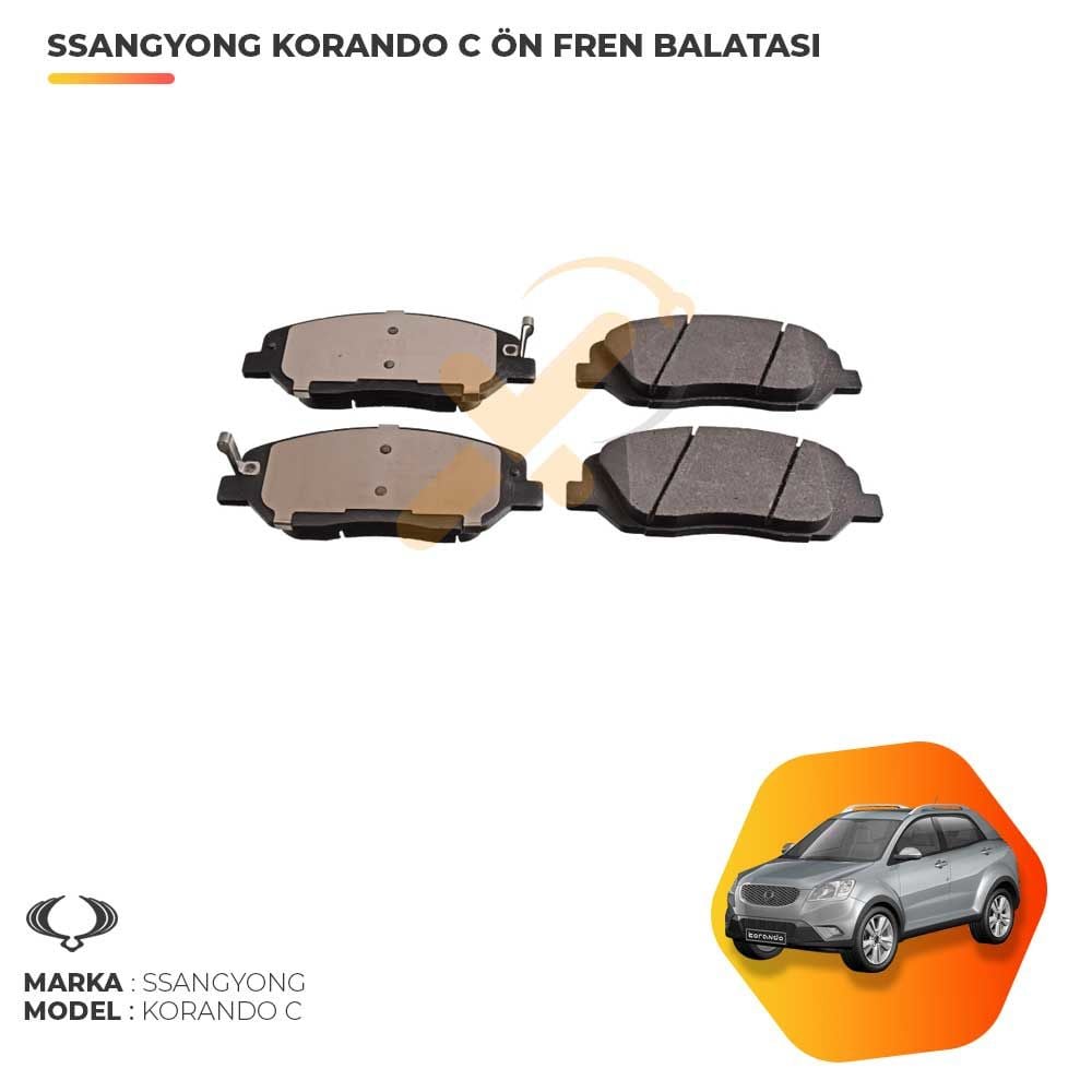 Ssangyong Korando C Ön Fren Balatası