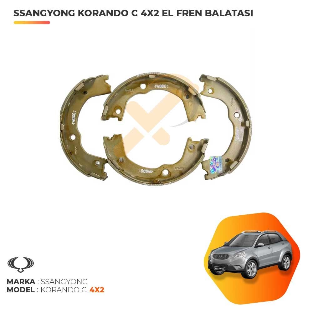Ssangyong Korando C 4X2 El Fren Balatası