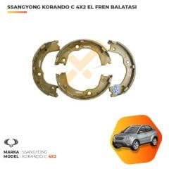 Ssangyong Korando C 4X2 El Fren Balatası