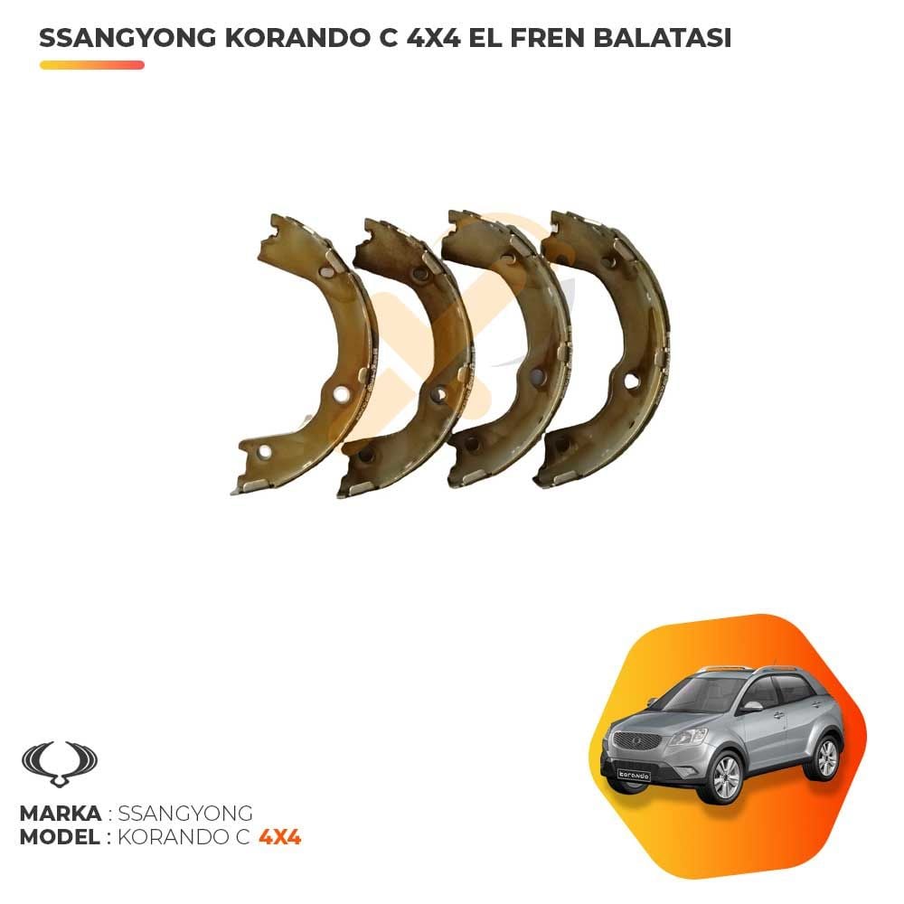Ssangyong Korando C 4X4 El Fren Balatası
