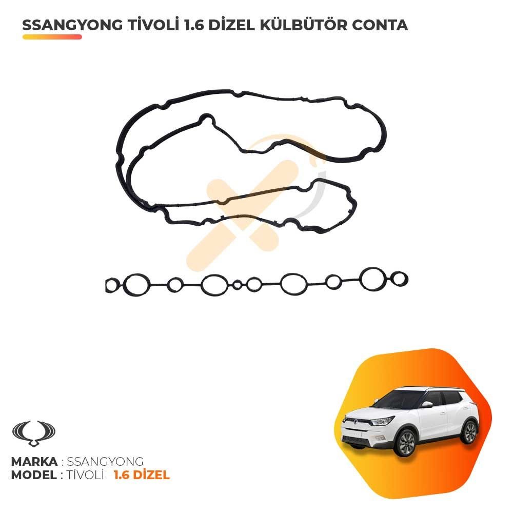 Ssangyong Tivoli 1.6 Dizel Külbütör Kapak Contası