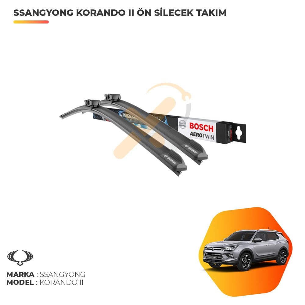 Ssangyong Yeni Korando II Ön Silecek Takım