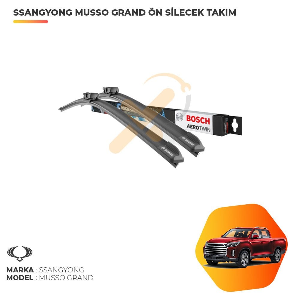 Ssangyong Musso Grand Ön Silecek Takım