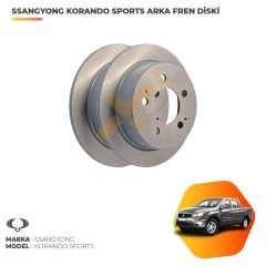 Ssangyong Korando Sports Arka Fren Diski