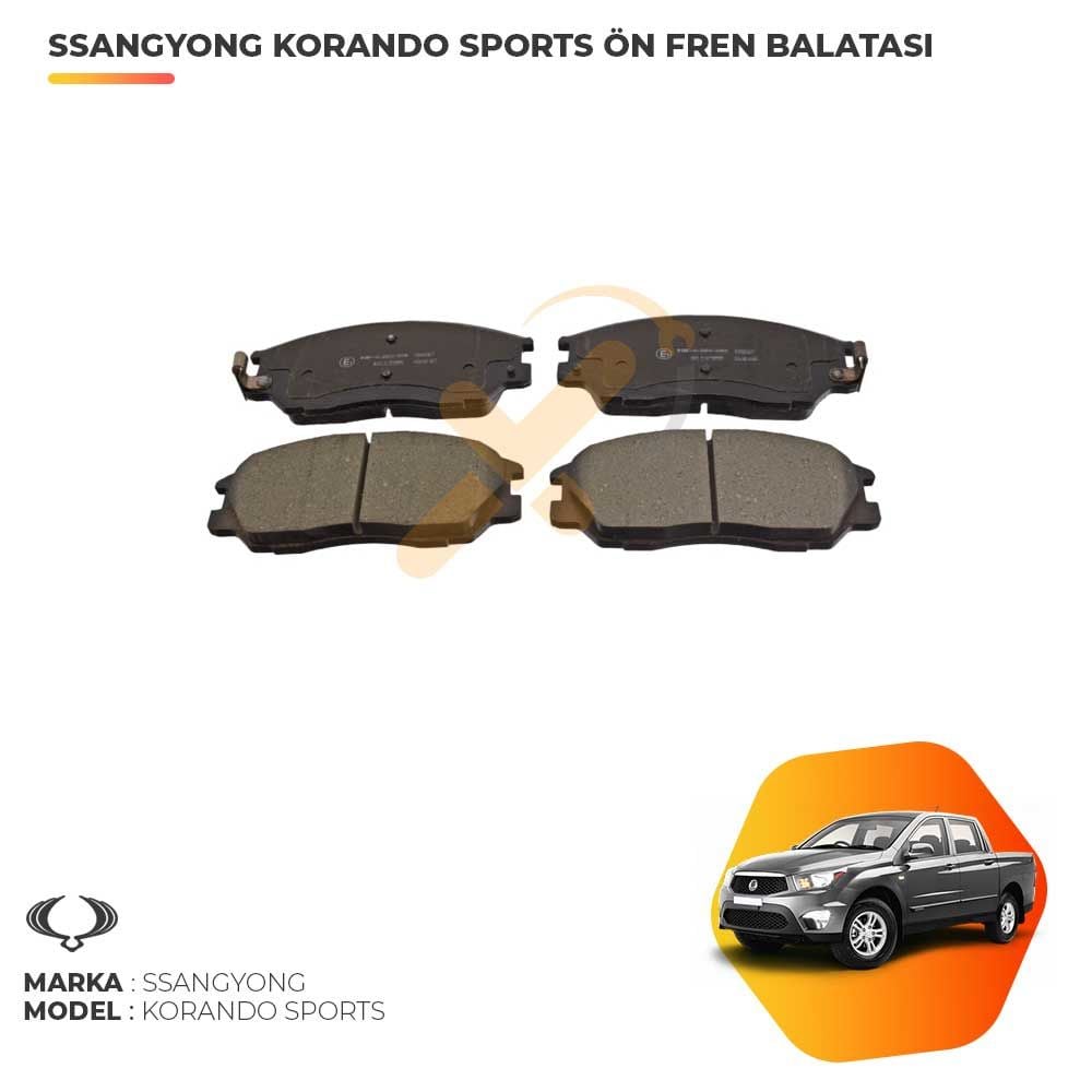 Ssangyong Korando Sports Ön Fren Balatası