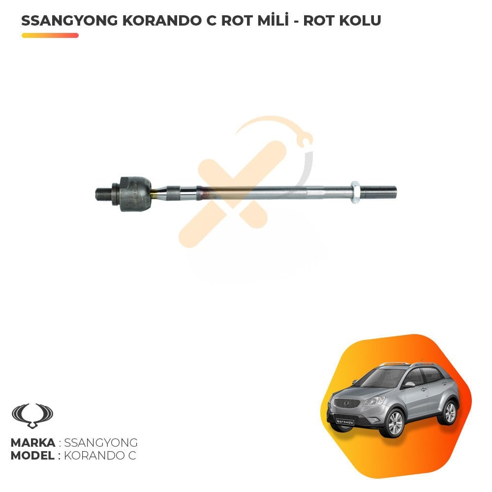 Ssangyong Korando C Rot Mili - Rot Kolu