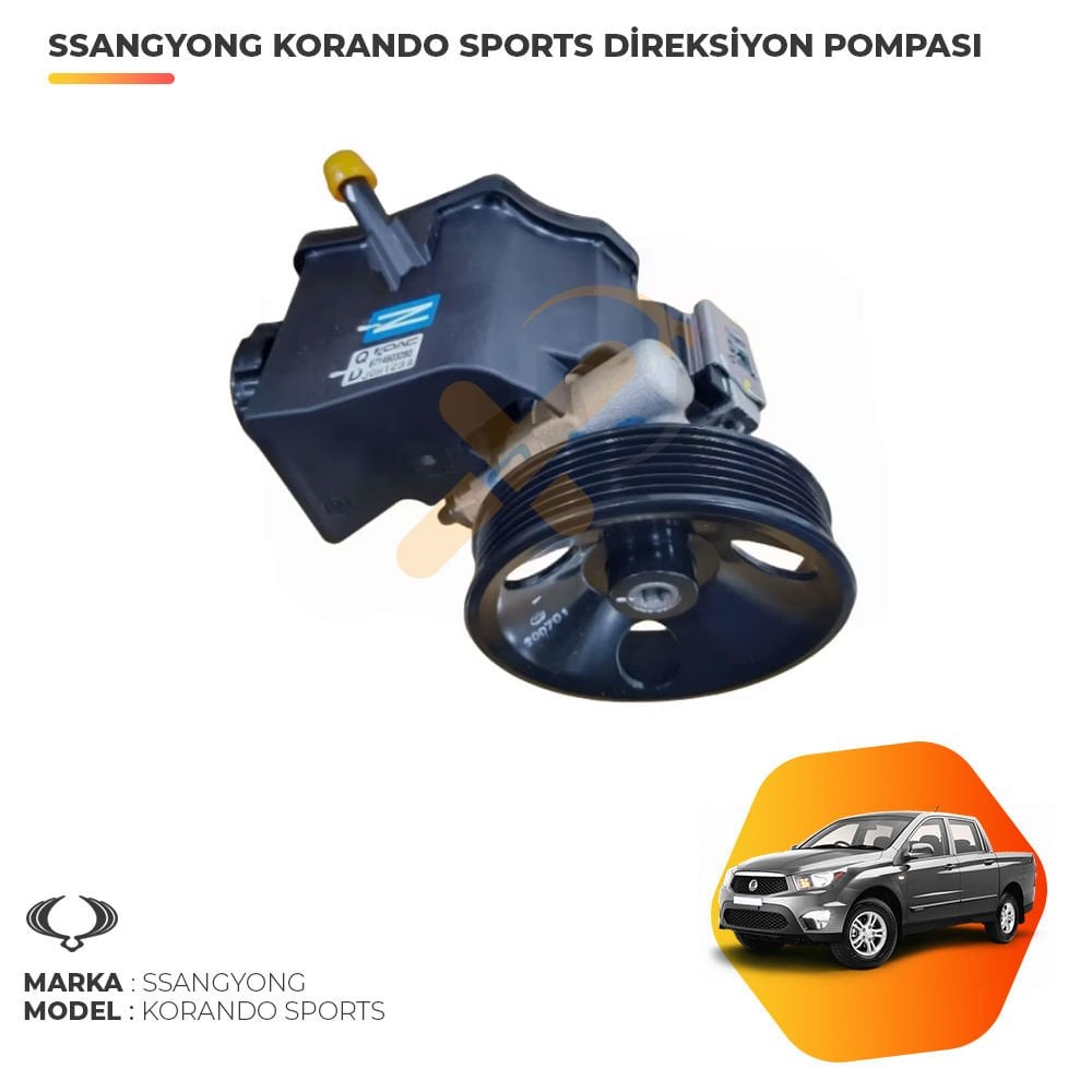 Ssangyong Korando Sports Direksiyon Pompası