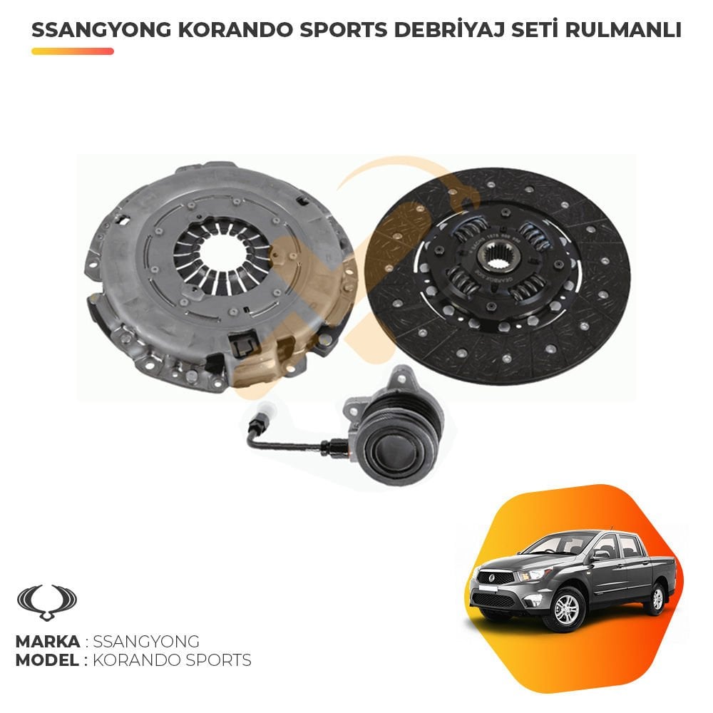 Ssangyong Korando Sports Debriyaj Seti
