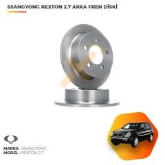 Ssangyong Rexton 2.7 XDI Arka Fren Diski