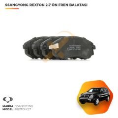 Ssangyong Rexton 2.7 XDI Ön Fren Balatası