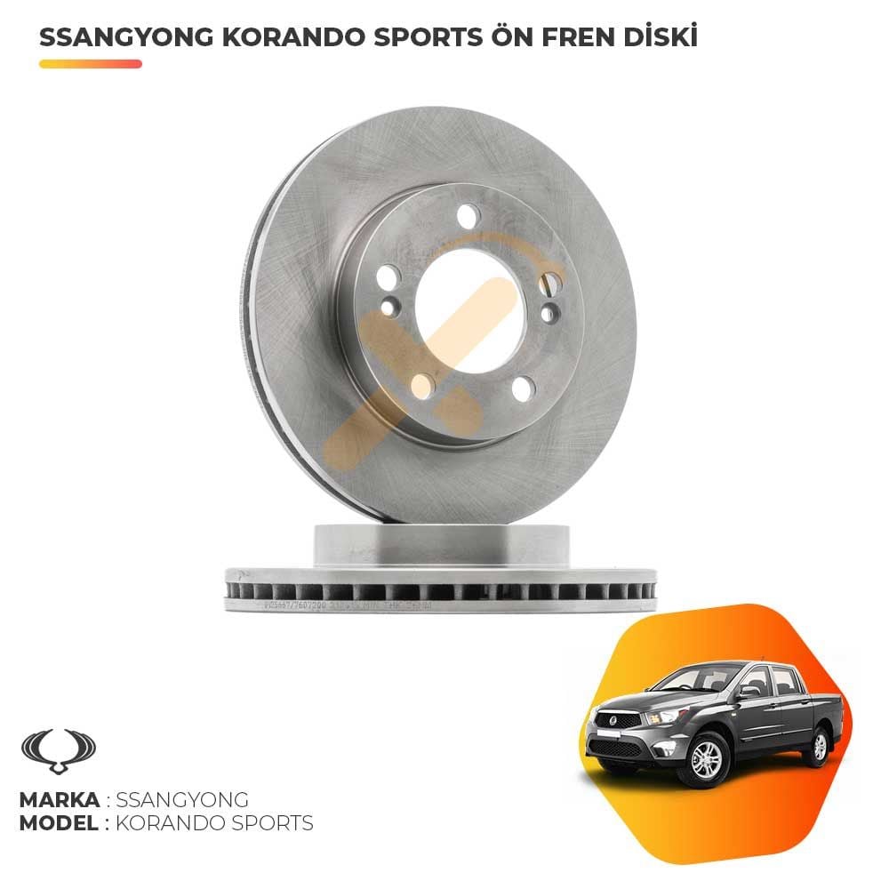 Ssangyong Korando Sports Ön Fren Diski