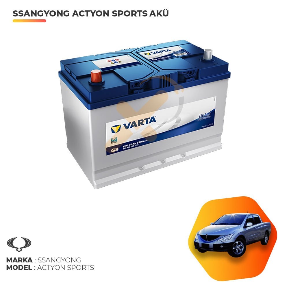 Ssangyong Actyon Sports Akü