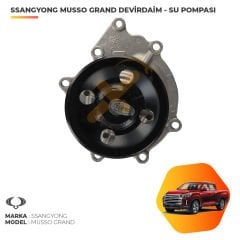 Ssangyong Musso Grand Su Pompası - Devirdaim