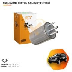 Ssangyong Rexton 2.7 XDI Mazot Filtresi