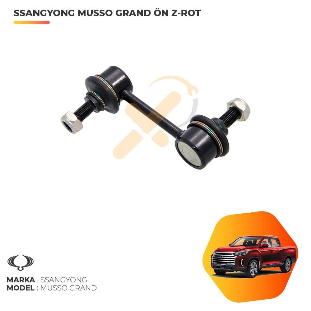 Ssangyong Musso Grand Ön Z Rot