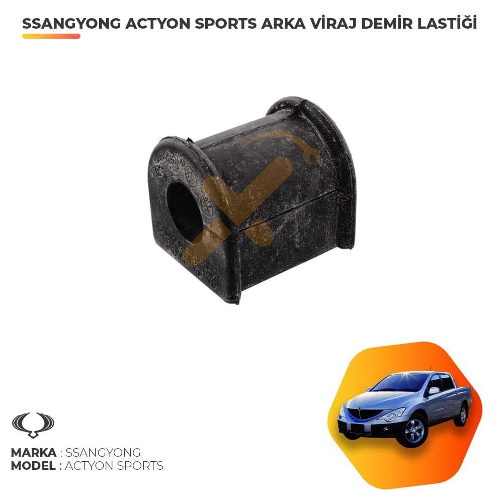 Ssangyong Actyon Sports Arka Viraj Demir Lastiği