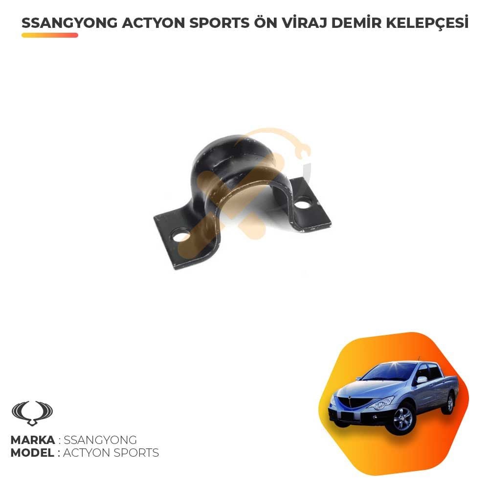 Ssangyong Actyon Sports Ön Viraj Demir Kelepçesi