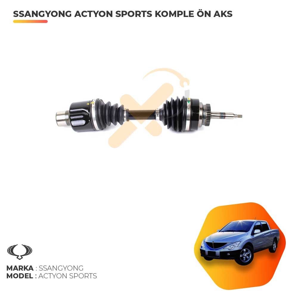 Ssangyong Actyon Sports Ön Aks Komple