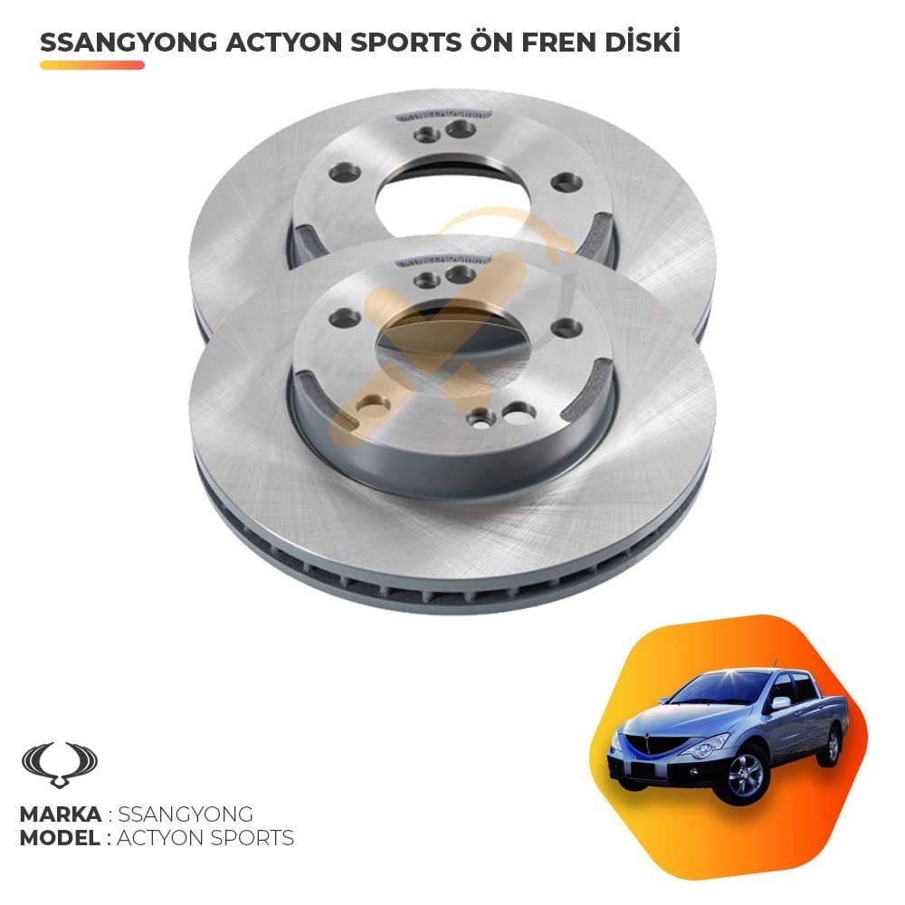 Ssangyong Actyon Sports Ön Fren Diski