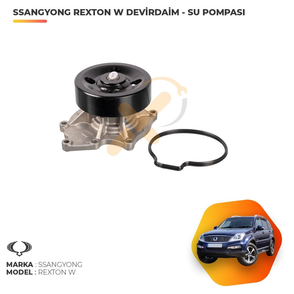 Ssangyong Rexton W 2.0 XDI Su Pompası - Devirdaim