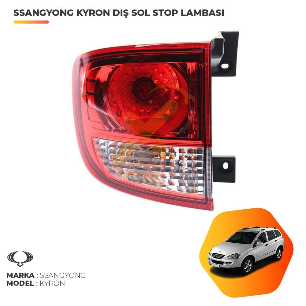 Ssangyong Kyron Arka Dış Sol Stop Lambası