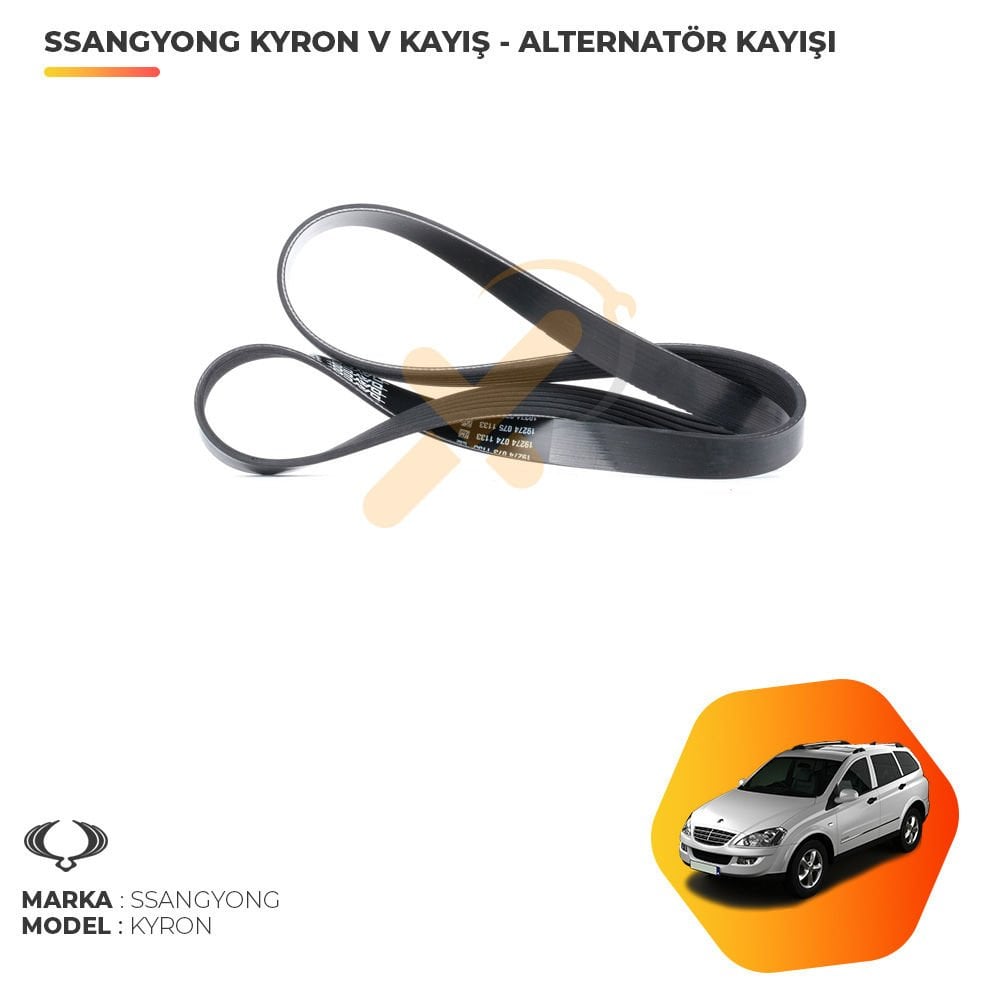 Ssangyong Kyron Kanallı V Kayışı