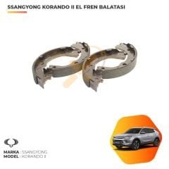 Ssangyong Yeni Korando II El Fren Balatası
