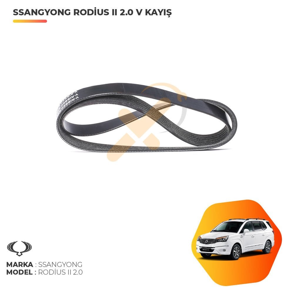 Ssangyong Rodius 2.0 XDI Kanallı V Kayışı