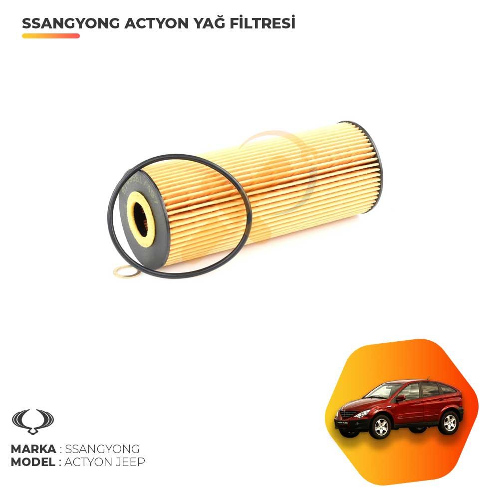 Ssangyong Actyon Yağ Filtresi