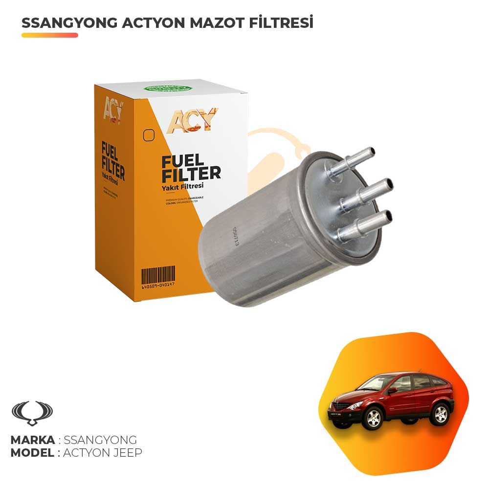 Ssangyong Actyon Mazot Filtresi