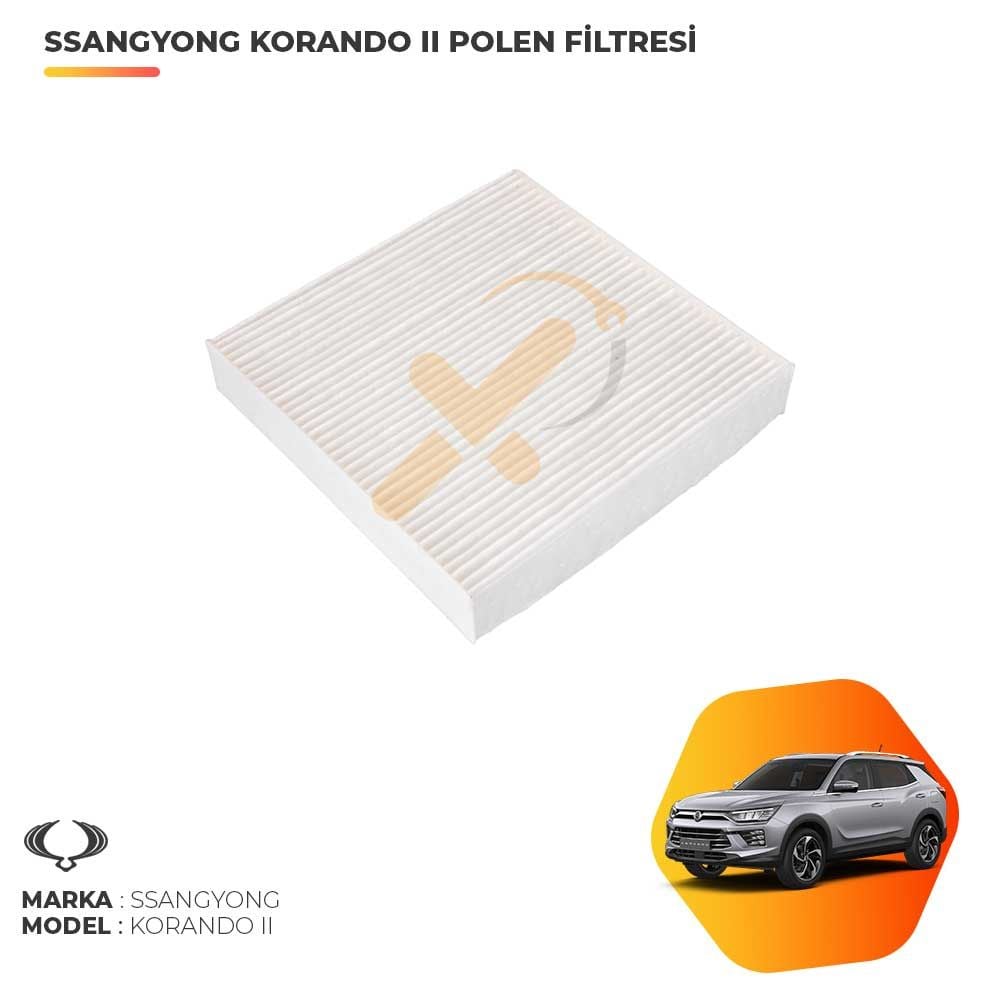 Ssangyong Yeni Korando II Polen Filtresi