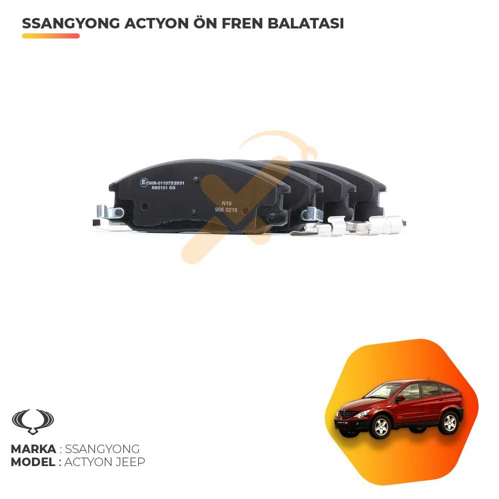Ssangyong Actyon Ön Fren Balatası