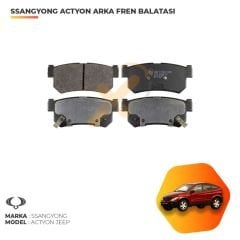 Ssangyong Actyon Arka Fren Balatası