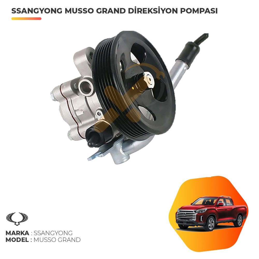 Ssangyong Musso Grand Direksiyon Pompası