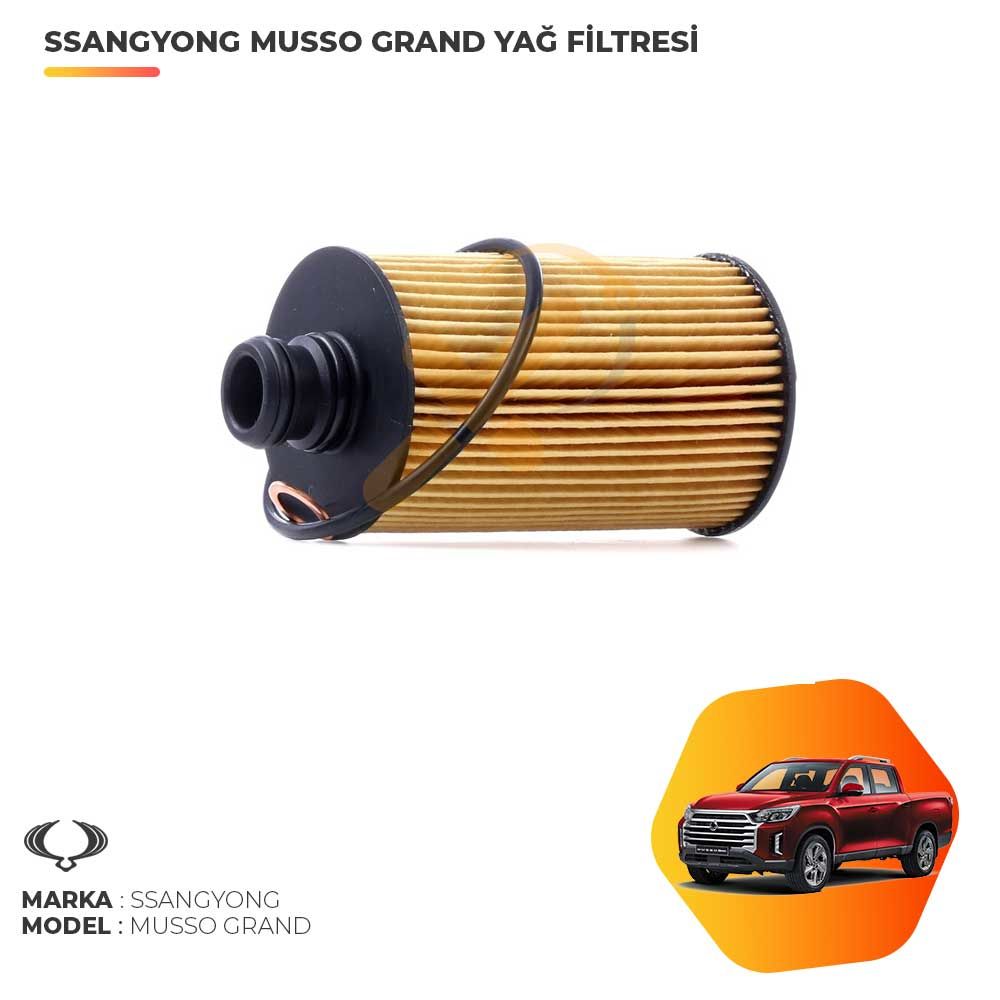 Ssangyong Musso Grand Yağ Filtresi